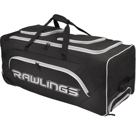 Rawlings Rawlings Wheeled Catchers Bag - Black YADIWCB-B